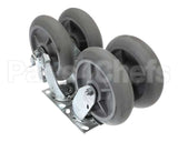 011P00413 Alliance Manufacturing Swivel W Brake Caster: D24/D28