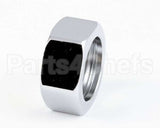 01268.0000 Bunn Faucet Union Nut, Brs/Chromed