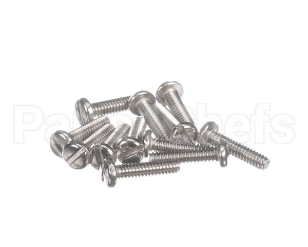 01303.7999 Bunn Screw,4-40 X .50 Pnh Sltd Sst(Pkg/12)&