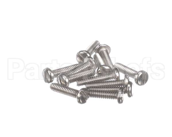 01303.7999 Bunn Screw,4-40 X .50 Pnh Sltd Sst(Pkg/12)&