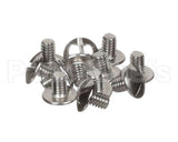 01311.7999 Bunn Screw,8-32 X .25 Trh Sltd Sst(Pkg/12)&