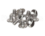 01311.7999 Bunn Screw,8-32 X .25 Trh Sltd Sst(Pkg/12)&