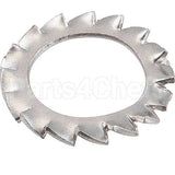 014200-45 Compatible TS Brass Washer, Star Anti-Rotatio N