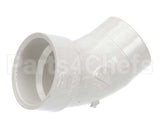 0145647 Hussmann Elbow 1/4 Street 1 1/2 Spigot X Hub
