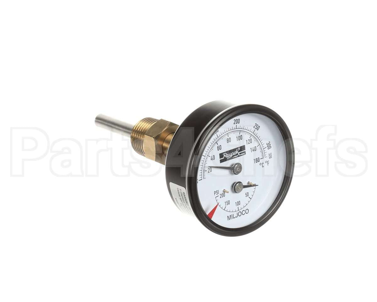 014647F Raypak Temp & Pressuregauge 0-200 Psi-Ki