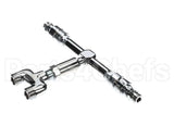 017212-40 T&S Brass Y Fitting & Vb Swivel Tee W/ (2) Vacuum