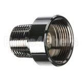 017959-25 T&S Brass 3/8 Npt Male X 7/8-20Un Female Adapter