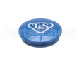 018506-19NS T&S Brass Snap-In Index Button, Medium-Blue, T&S L
