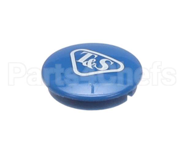 018506-19NS T&S Brass Snap-In Index Button, Medium-Blue, T&S L