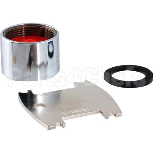 0199-06 Compatible TS Brass Aerator, 2.2Gpm, Vandalresist
