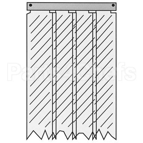 01SA6063884 Compatible Kason Kason - 401Sa6063884 Strip Curtain