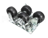 02-160620 Master-Bilt Casters Set/4, 2 Locking 2 Non
