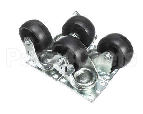 02-160620 Master-Bilt Casters Set/4, 2 Locking 2 Non