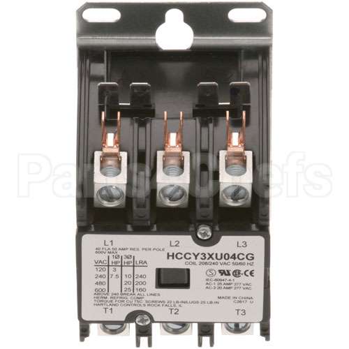 02.01.013.00 Compatible Hatco Contactor 3P 40/50A 208/240V