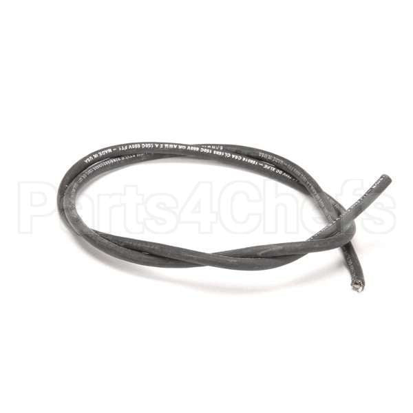 02.18.342.00 Compatible Hatco Wire 8Ga Black 150C Xlpe