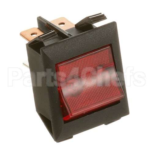 02.19.075.00 Compatible Hatco Switch, Rocker(Red, 120V)