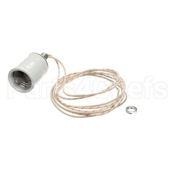 02.30.145.00 Compatible Hatco Lampholder, End, 41"Leads.250C
