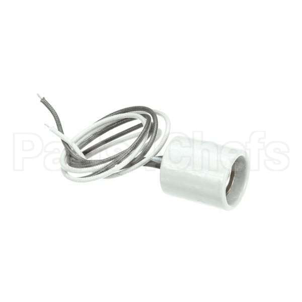02.30.218.00 Compatible Hatco Lampholder, End, 24"Leads, 200C