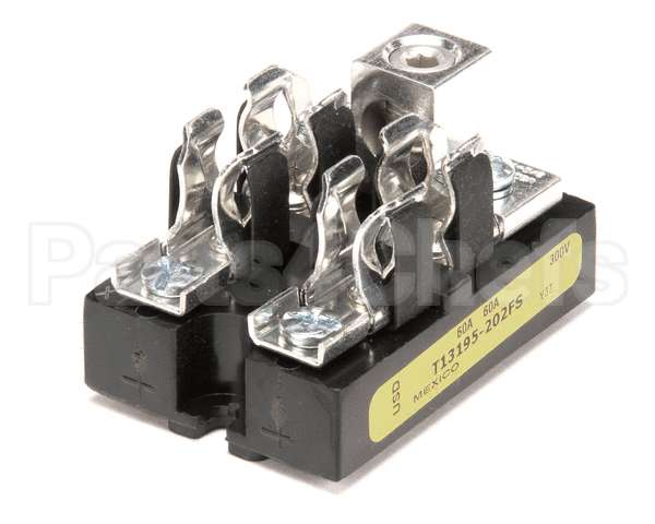 02.41.001.00 Hatco Fuse Block 60A 300V 2P 2/0 Lug