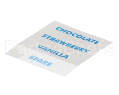 021523 Taylor Freezers Decal-Set Of 4 Syrup Flavors