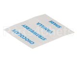 021523 Taylor Freezers Decal-Set Of 4 Syrup Flavors