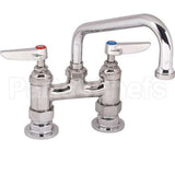 0228 Compatible TS Brass Faucet, 4"Deck, 6"Spt, Leadfree