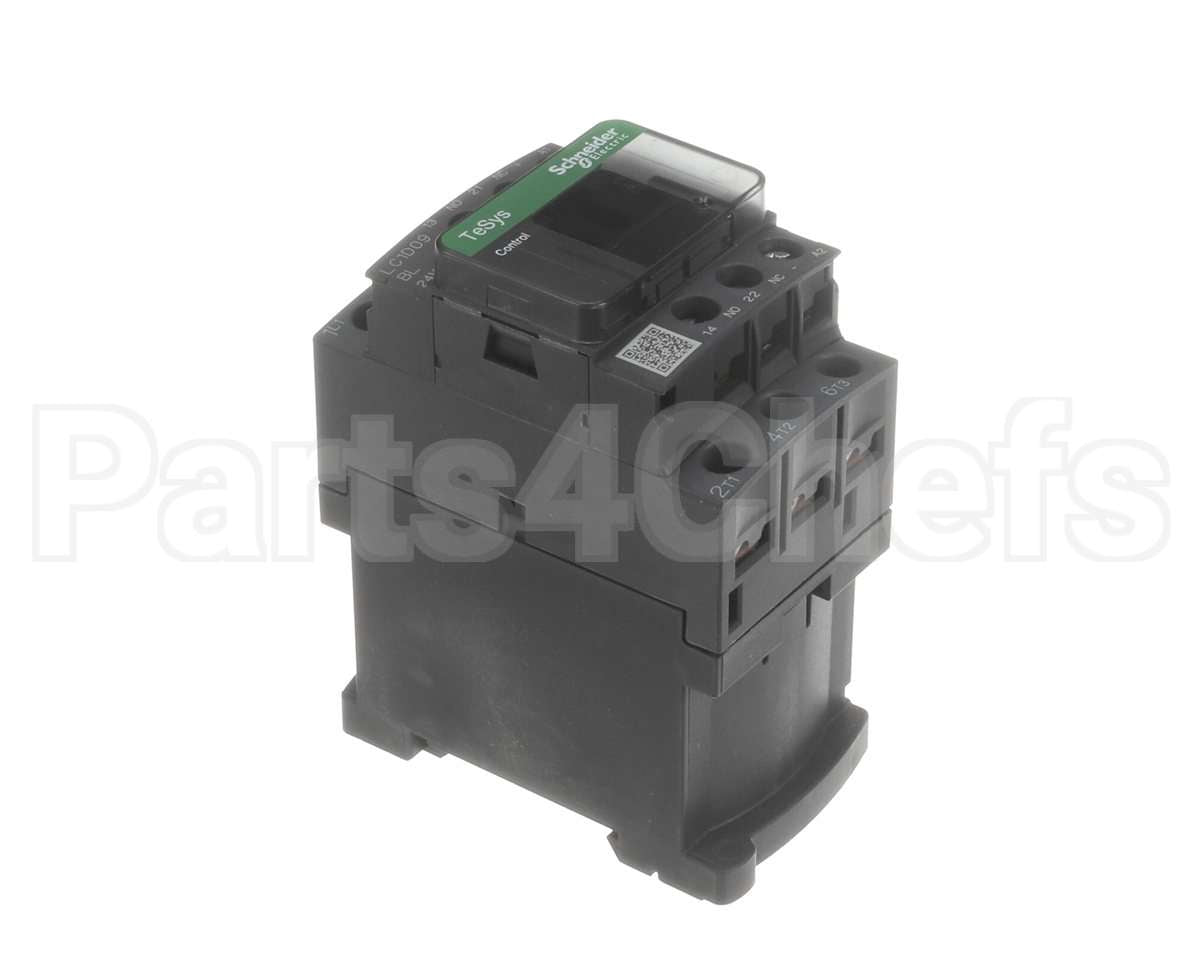 025-0400 Hot Rocks Oven Motor Contactor , 600Vac, 9A, 24Vdc Low