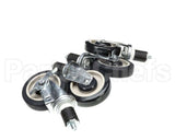 0250500 Town Food Service Casters Set Of 4 5 Dia. (2 W & 2 Wo B