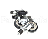 0250500 Town Food Service Casters Set Of 4 5 Dia. (2 W & 2 Wo B