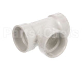 0252120 Hussmann Tee-Sanitary 1 1/2 Hubxhubxhub