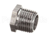 02558 Cleveland Bushing;Hex;1/2X3/8 Blk