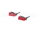 02596.7997 Bunn Faucet Assy,W/Ext-Red Handle&