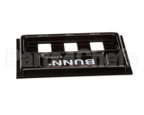 02610.0012 Bunn Front End Cap Assembly, Blk Pour-O