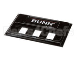 02610.0012 Bunn Front End Cap Assembly, Blk Pour-O