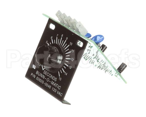 02620.1046 Bunn Control Board Assembly Timer 1M 120V 3B