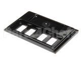 02625.0000 Bunn Front End Cap, 4-Hole Black