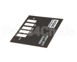 026724 Waring Name Plate