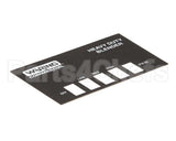 026724 Waring Name Plate