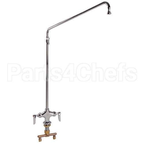 0270 Compatible TS Brass Faucet, Elevated, H&C, Leadfree
