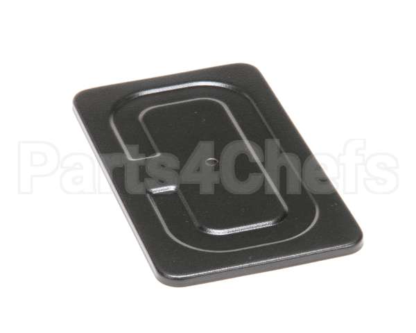 02722.0001 Bunn Lid, Pour-In Rect-Sst (Black)