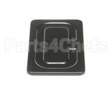 02722.0001 Bunn Lid, Pour-In Rect-Sst (Black)