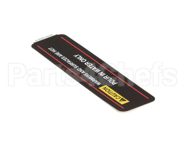 02763.0000 Bunn Decal,Caution-Hot Surf/Pourin