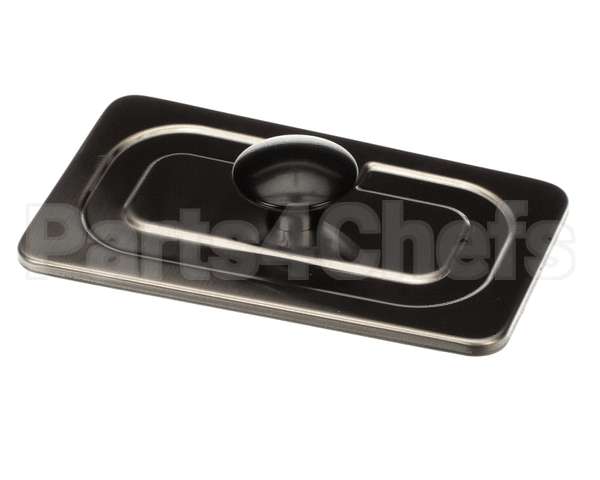 02770.0000 Bunn Lid Assembly, Sst W/Knob-Rect