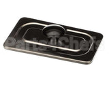 02770.0000 Bunn Lid Assembly, Sst W/Knob-Rect