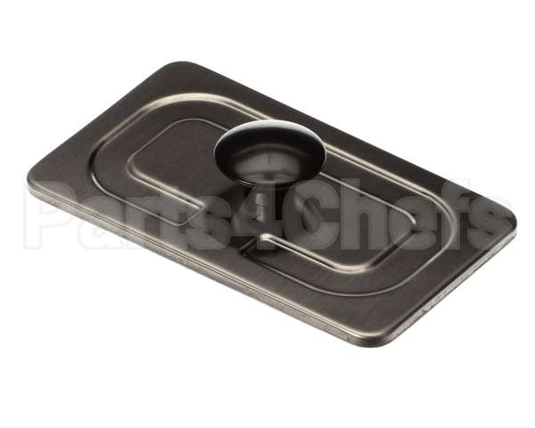 02770.0000 Bunn Lid Assembly, Sst W/Knob-Rect