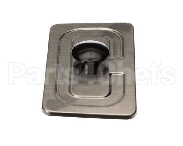 02770.0000 Bunn Lid Assembly, Sst W/Knob-Rect