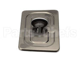 02770.0000 Bunn Lid Assembly, Sst W/Knob-Rect