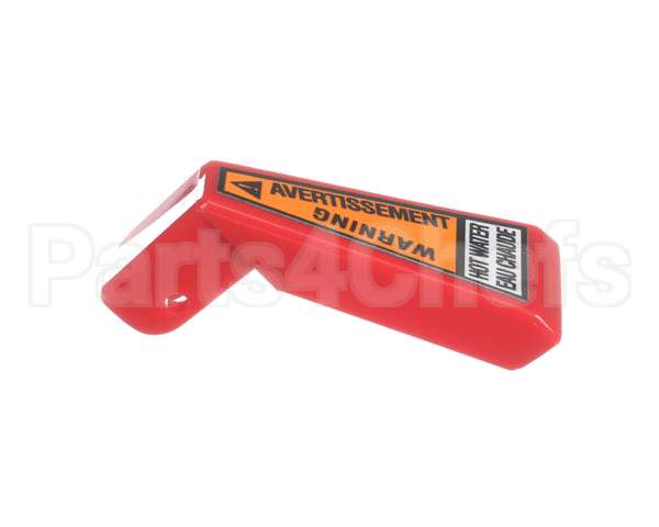 02861.7003 Bunn Handle,Faucet Lift(Wrn Hot) Red Bil&