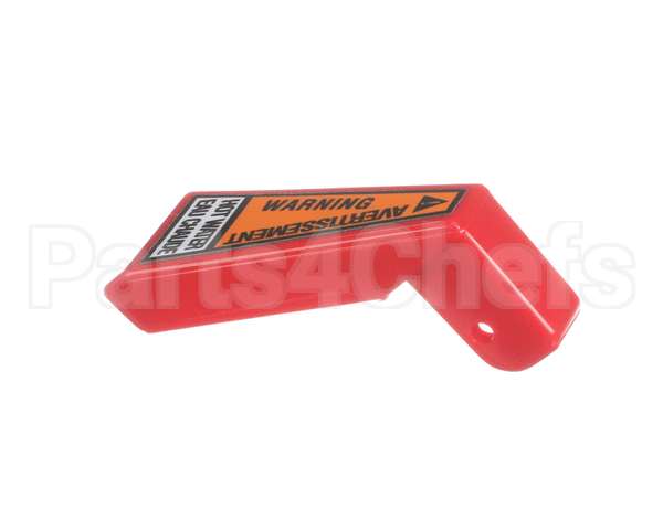 02861.7003 Bunn Handle,Faucet Lift(Wrn Hot) Red Bil&