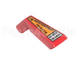 02861.7003 Bunn Handle,Faucet Lift(Wrn Hot) Red Bil&